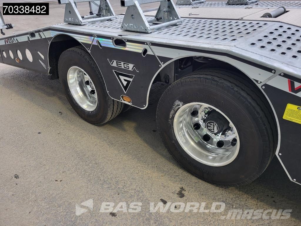 Vega 2 AXLE SEMI TRAILER NEW BPW Trucktransporter Winch Autoveo poolhaagised
