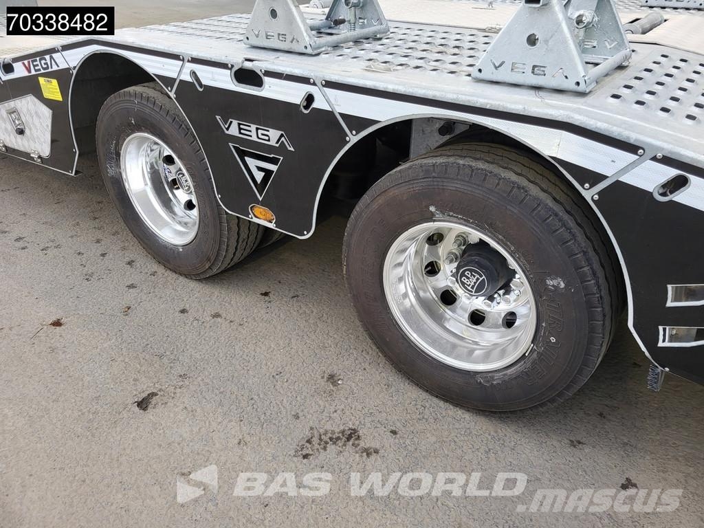 Vega 2 AXLE SEMI TRAILER NEW BPW Trucktransporter Winch Autoveo poolhaagised