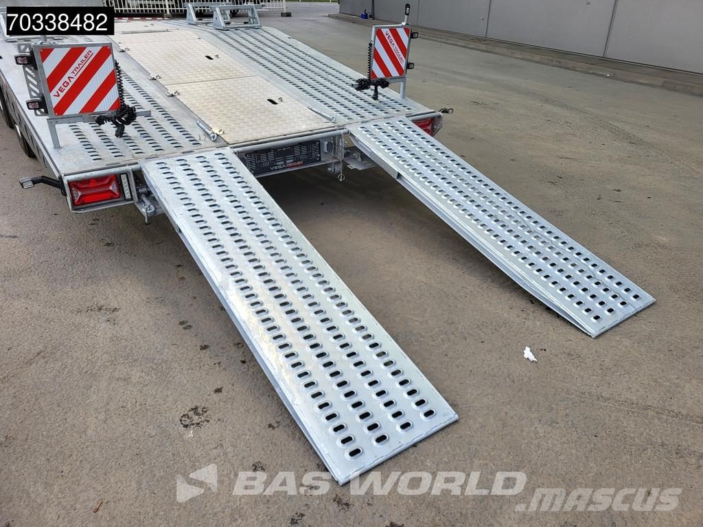 Vega 2 AXLE SEMI TRAILER NEW BPW Trucktransporter Winch Autoveo poolhaagised