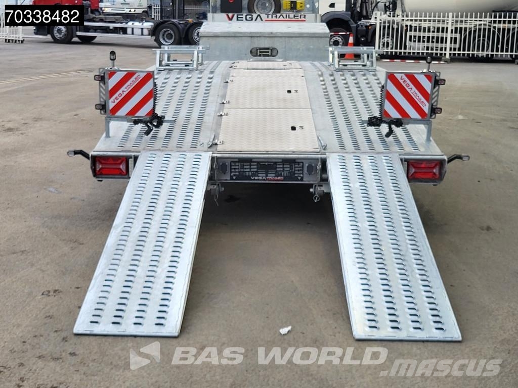 Vega 2 AXLE SEMI TRAILER NEW BPW Trucktransporter Winch Vehicle transport semi-trailers