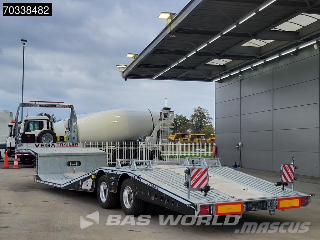Vega 2 AXLE SEMI TRAILER NEW BPW Trucktransporter Winch Vehicle transport semi-trailers