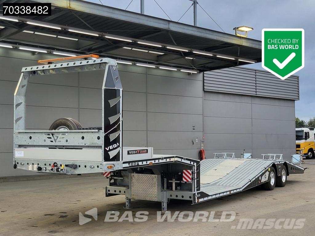 Vega 2 AXLE SEMI TRAILER NEW BPW Trucktransporter Winch Autoveo poolhaagised