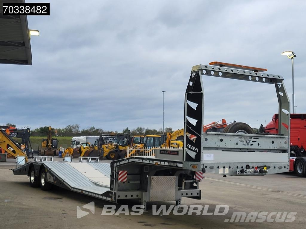 Vega 2 AXLE SEMI TRAILER NEW BPW Trucktransporter Winch Autoveo poolhaagised