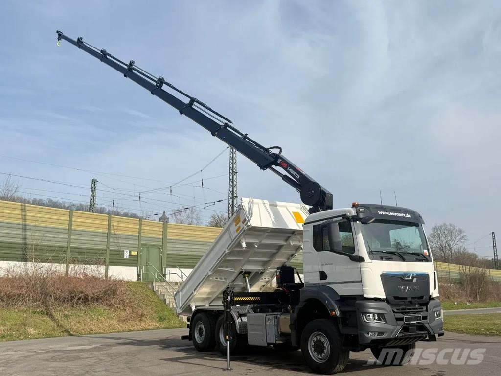 MAN TGS 28.480 TGS 28.480 6x4-4/3-Seiten- Kipper / Hia Kipper