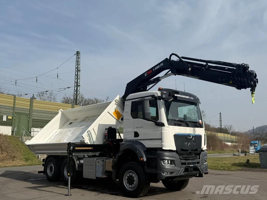 MAN TGS 28.480 TGS 28.480 6x4-4/3-Seiten- Kipper / Hia Kipper
