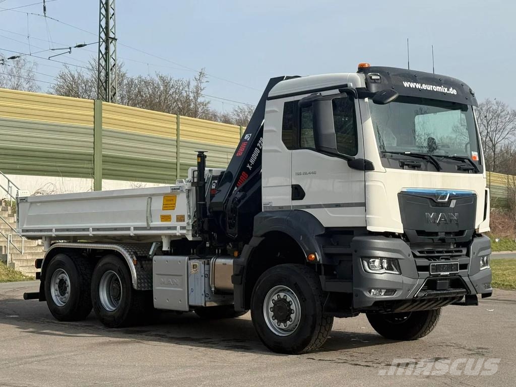MAN TGS 28.480 TGS 28.480 6x4-4/3-Seiten- Kipper / Hia Kipper