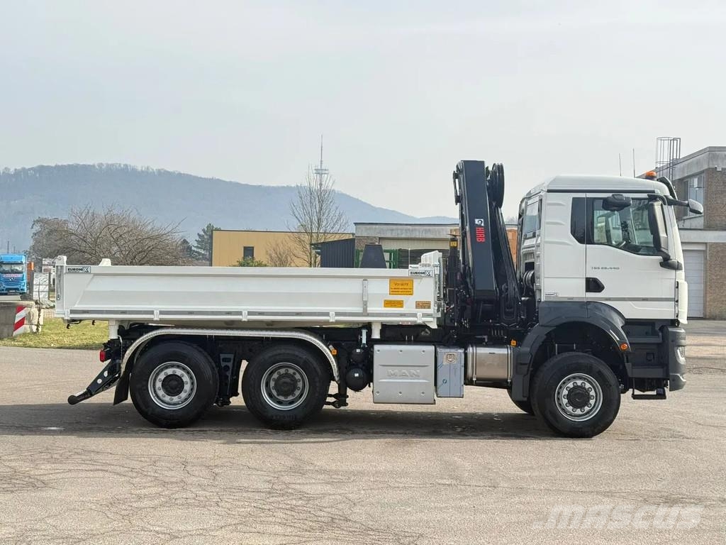 MAN TGS 28.480 TGS 28.480 6x4-4/3-Seiten- Kipper / Hia Kipper
