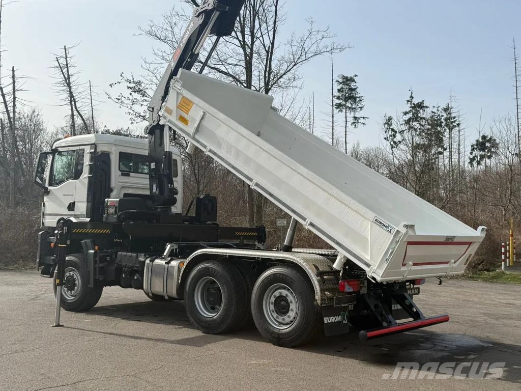 MAN TGS 28.480 TGS 28.480 6x4-4/3-Seiten- Kipper / Hia Kipper