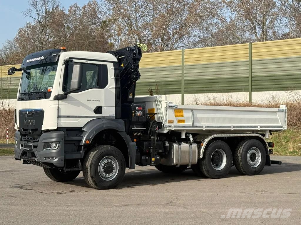 MAN TGS 28.480 TGS 28.480 6x4-4/3-Seiten- Kipper / Hia Kipper