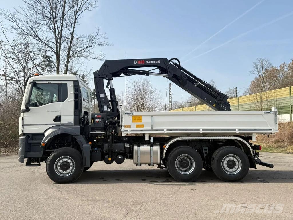 MAN TGS 28.480 TGS 28.480 6x4-4/3-Seiten- Kipper / Hia Kipper