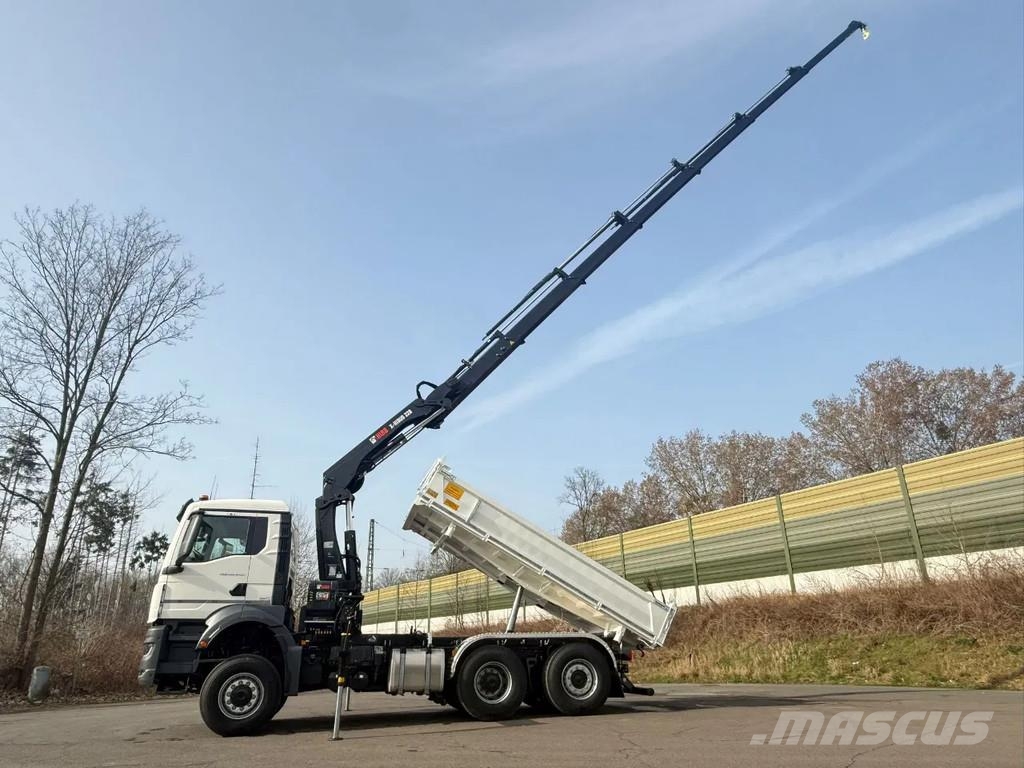 MAN TGS 28.480 TGS 28.480 6x4-4/3-Seiten- Kipper / Hia Kipper