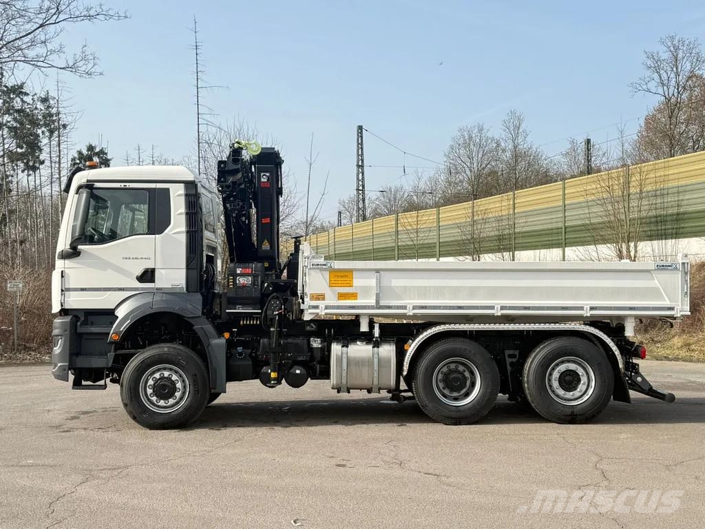 MAN TGS 28.480 TGS 28.480 6x4-4/3-Seiten- Kipper / Hia Kipper