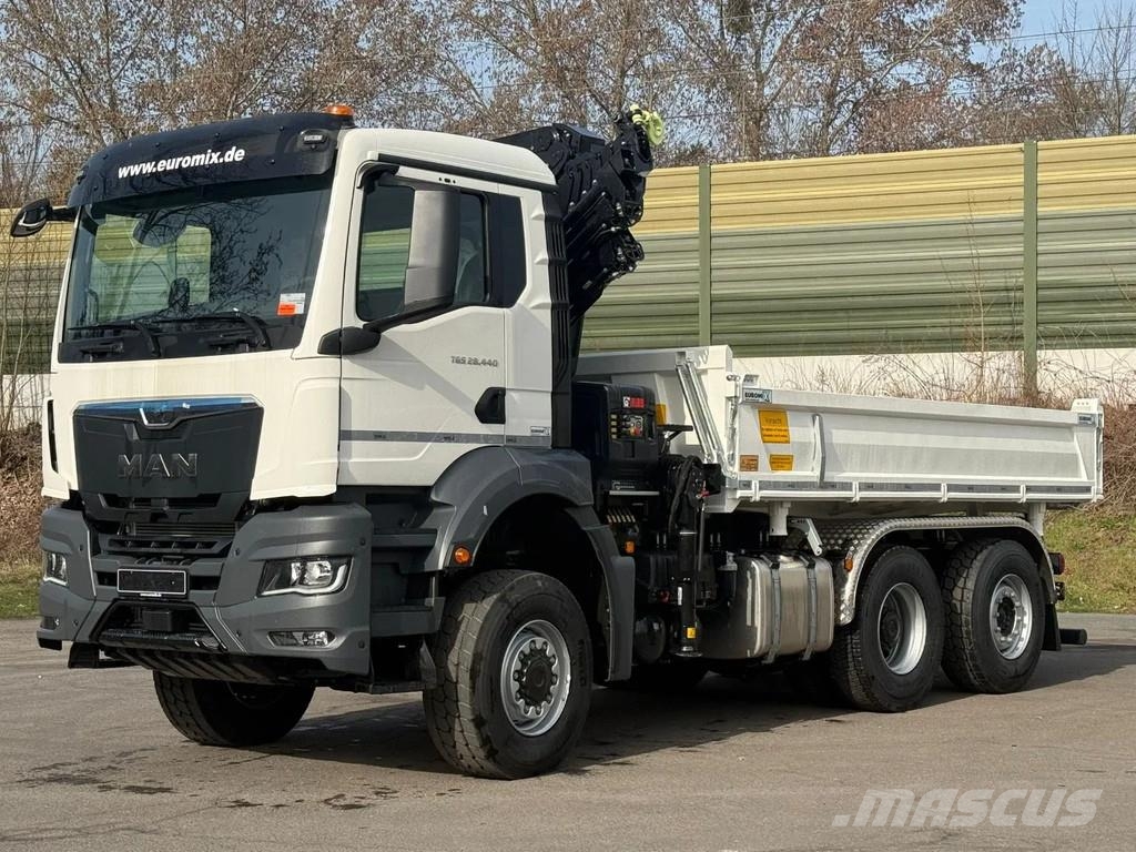 MAN TGS 28.480 TGS 28.480 6x4-4/3-Seiten- Kipper / Hia Kipper