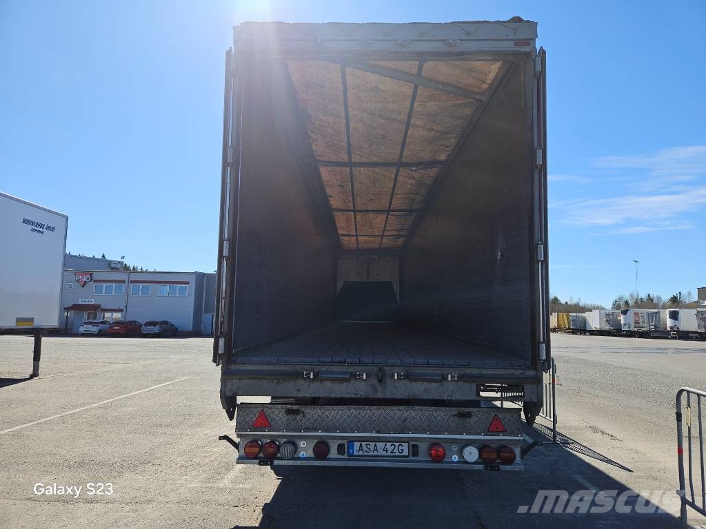 Kraker MOVING FLOOR - HYDRAULIC OPESNIDE - LIFTING AXLE 보도면 세미트레일러
