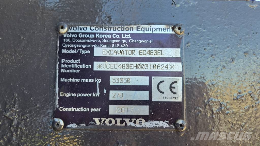 Volvo EC 480 E L Beltegraver