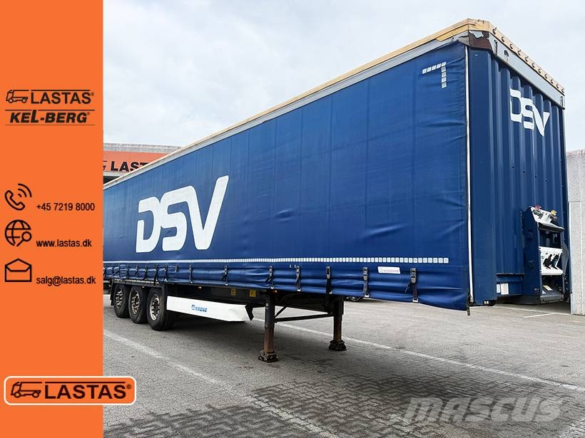 Krone Curtainsider / Planenauflieger Curtainsiderauflieger