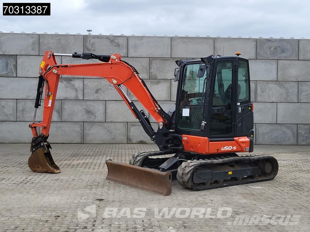 Kubota U50-5 3 Buckets Міні-екскаватори < 7т
