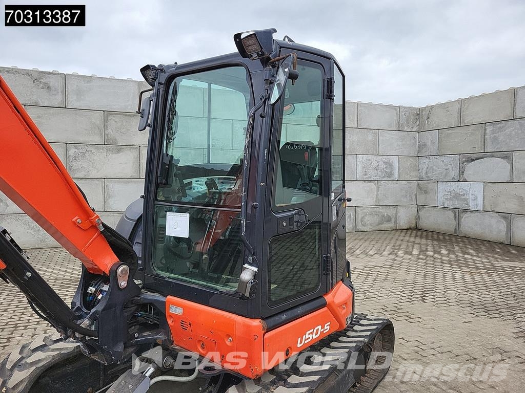 Kubota U50-5 3 Buckets Minigraafmachines < 7t