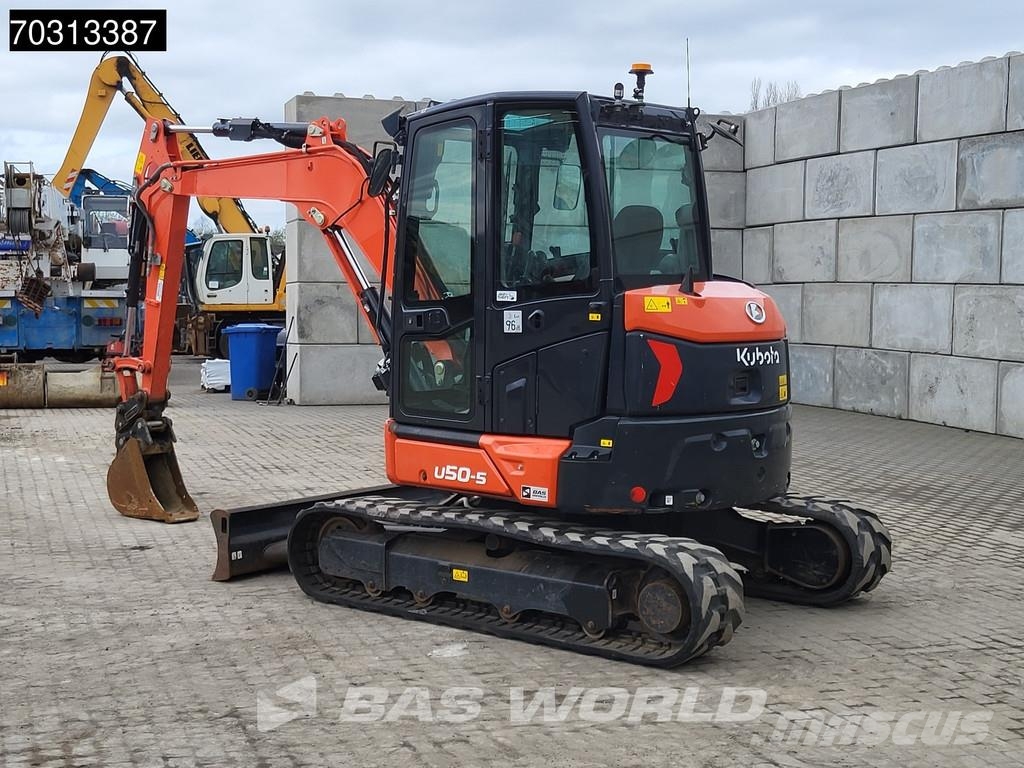 Kubota U50-5 3 Buckets Minigraafmachines < 7t