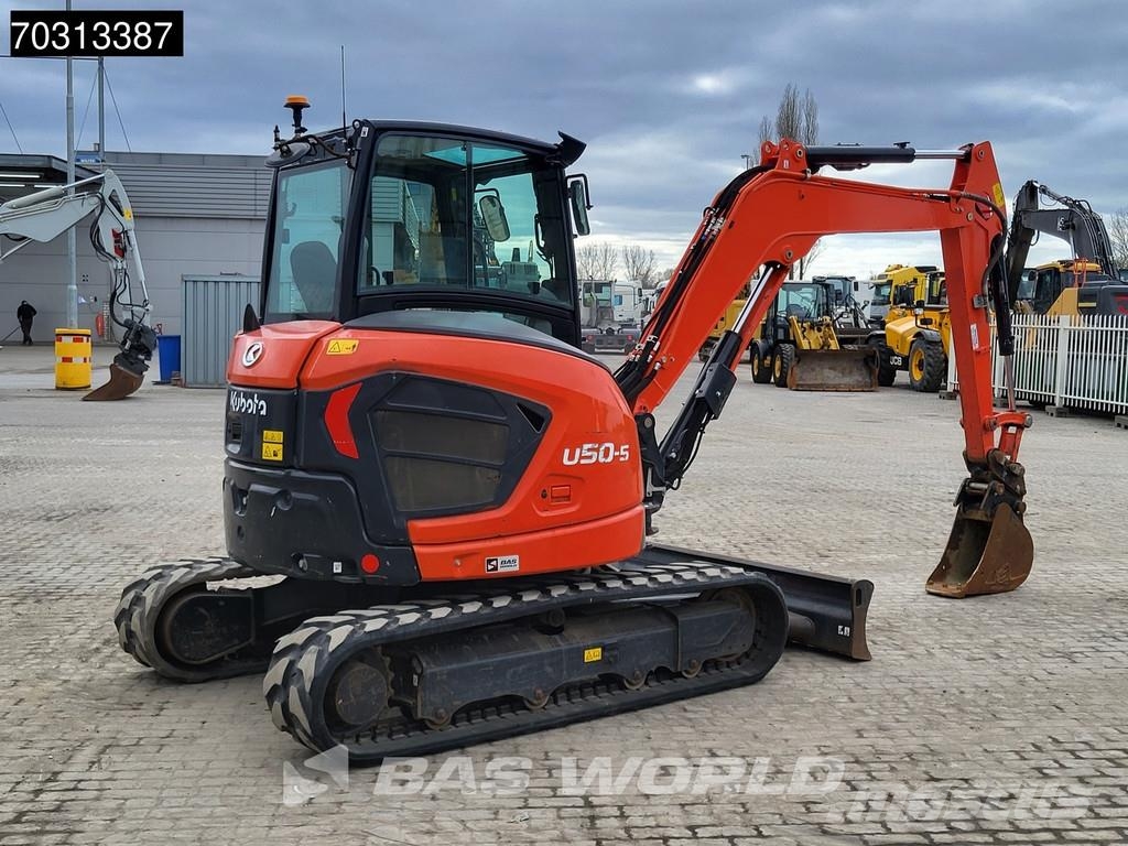 Kubota U50-5 3 Buckets Minigraafmachines < 7t