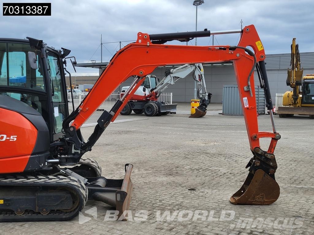 Kubota U50-5 3 Buckets Minigraafmachines < 7t