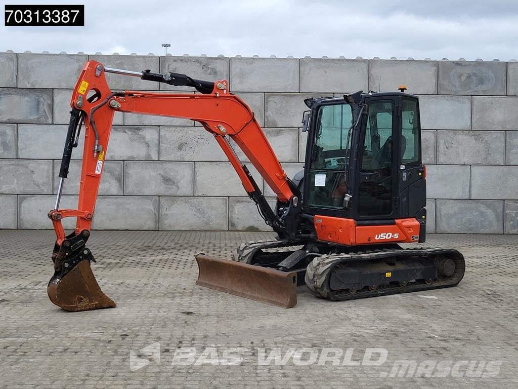 Kubota U50-5 3 Buckets Minigraafmachines < 7t