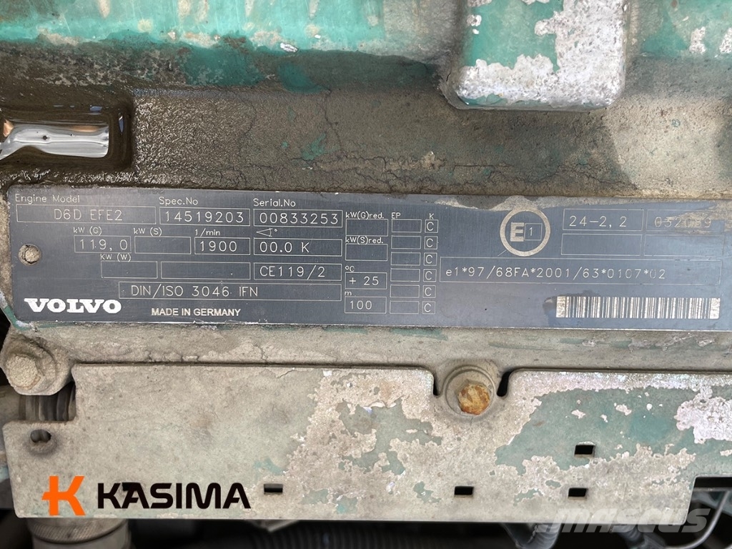 Volvo EC210BLC Sold by parts Roomikekskavaatorid