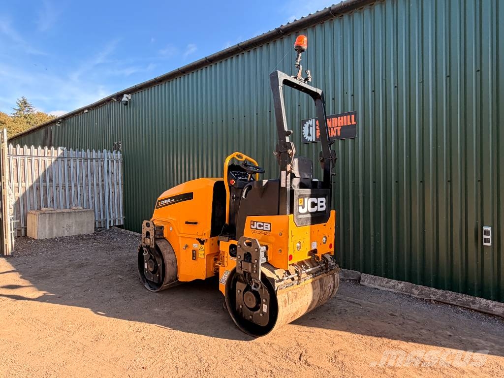 JCB CT 260-120 Twin Drum Roller Divvalču grunts veltņi