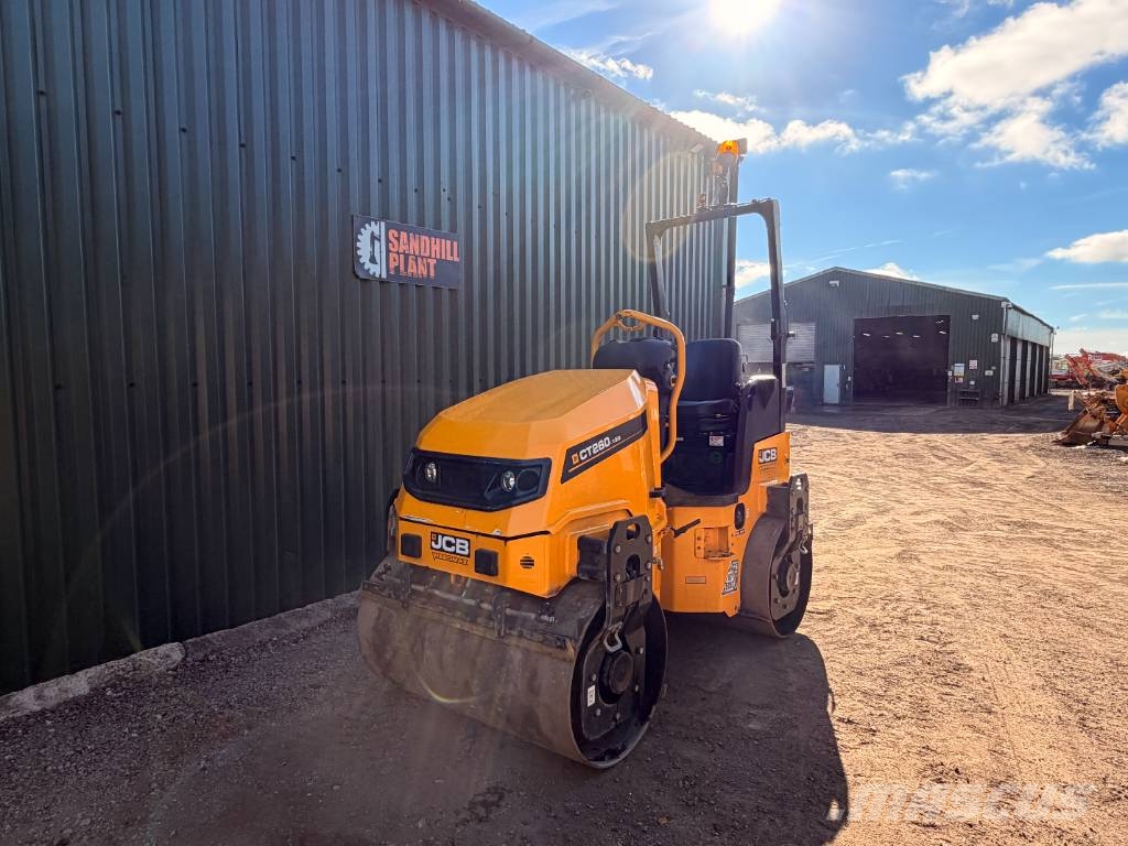 JCB CT 260-120 Twin Drum Roller Divvalču grunts veltņi