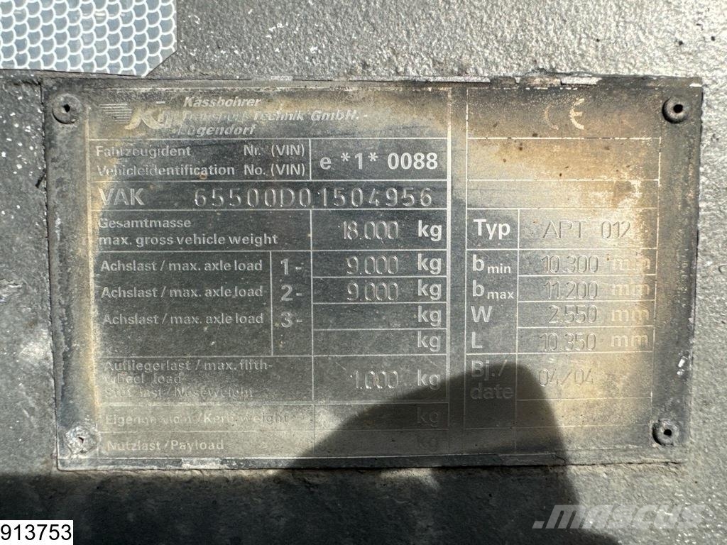Mercedes-Benz Actros 1843 EURO 6, Kässbohrer, Combi, Supertrans Oprijwagen