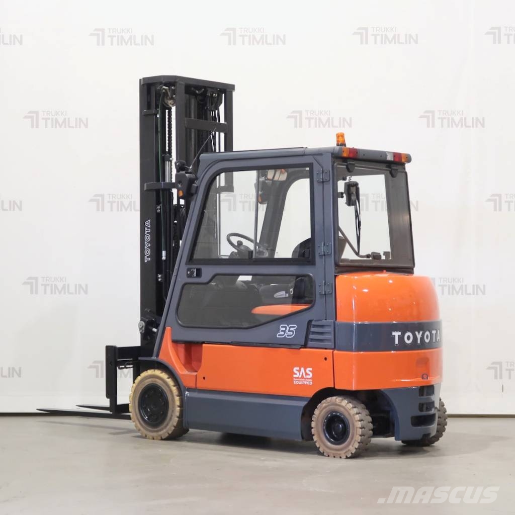 Toyota 7FBMF35, uusi akku! Carrelli elevatori elettrici