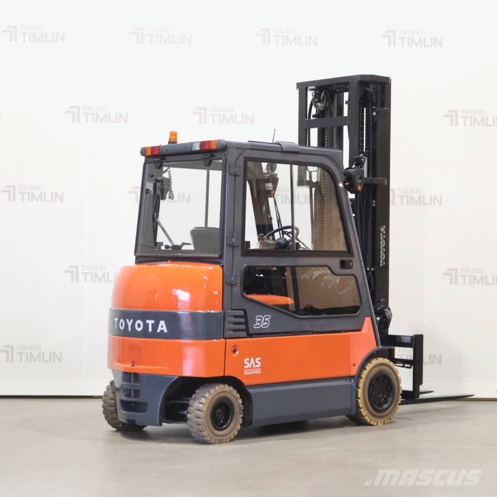 Toyota 7FBMF35, uusi akku! Carrelli elevatori elettrici