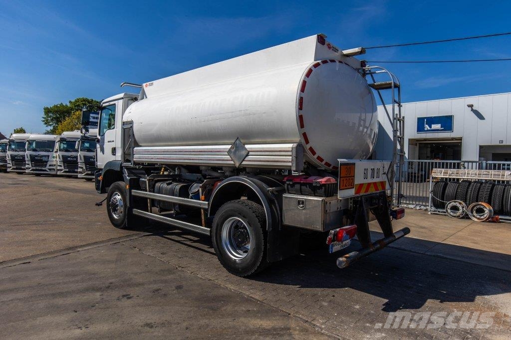 MAN TGM 18.340 4X4 + CM 12.000L+4COMP. Kamioni cisterne