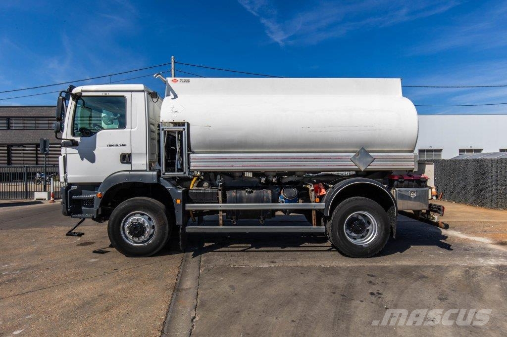 MAN TGM 18.340 4X4 + CM 12.000L+4COMP. Kamioni cisterne