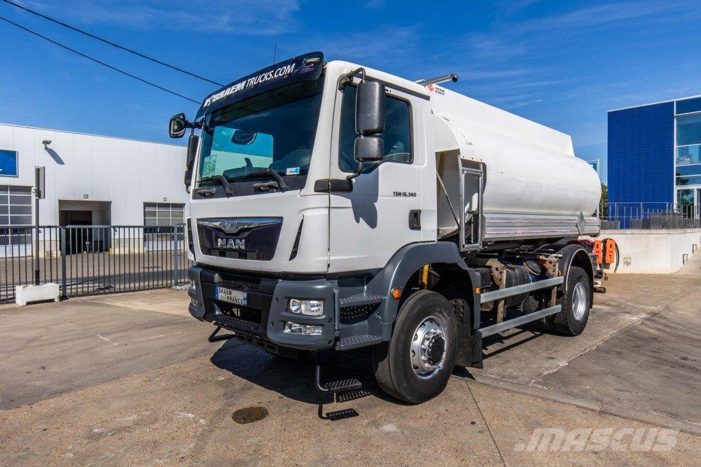 MAN TGM 18.340 4X4 + CM 12.000L+4COMP. Kamioni cisterne