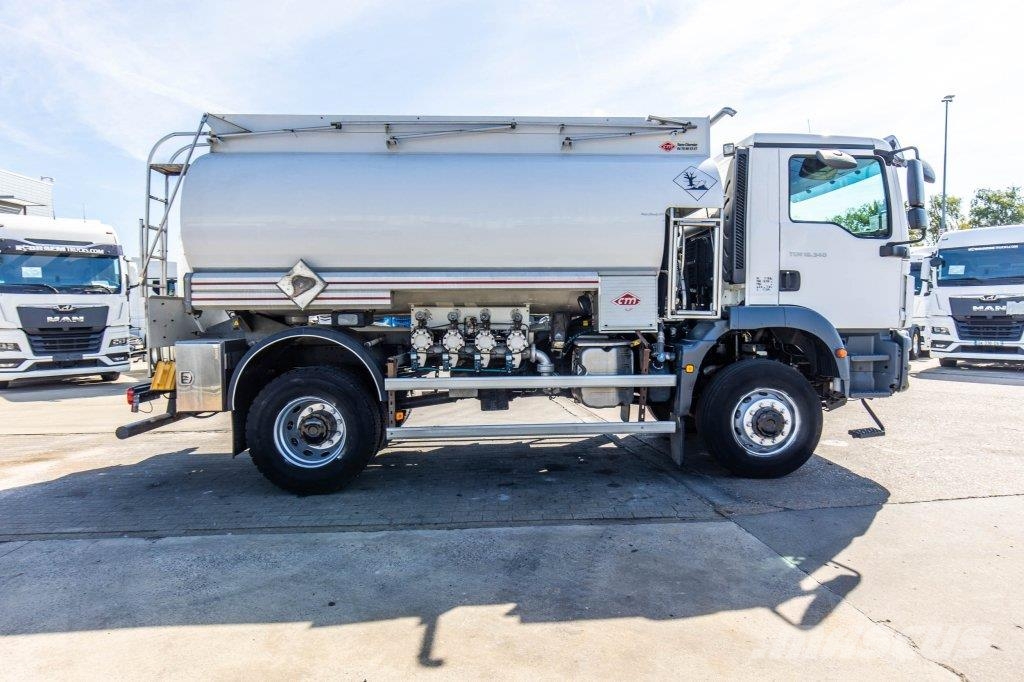 MAN TGM 18.340 4X4 + CM 12.000L+4COMP. Kamioni cisterne