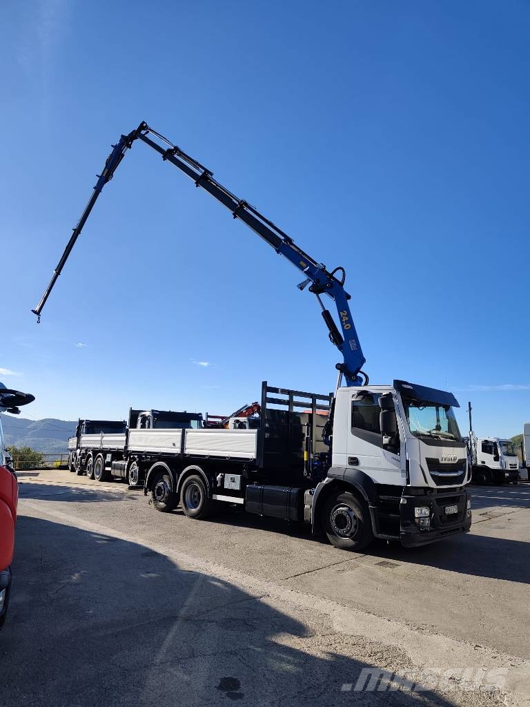 Iveco Stralis AD 260 S31 クレーントラック、ユニック車