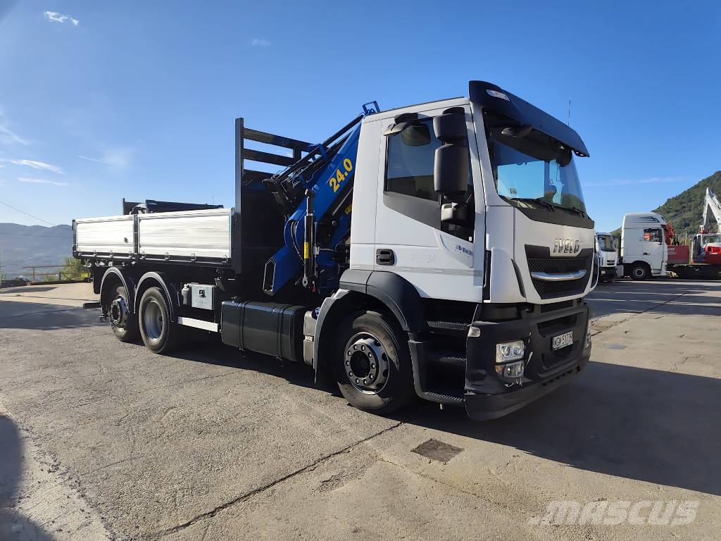 Iveco Stralis AD 260 S31 クレーントラック、ユニック車