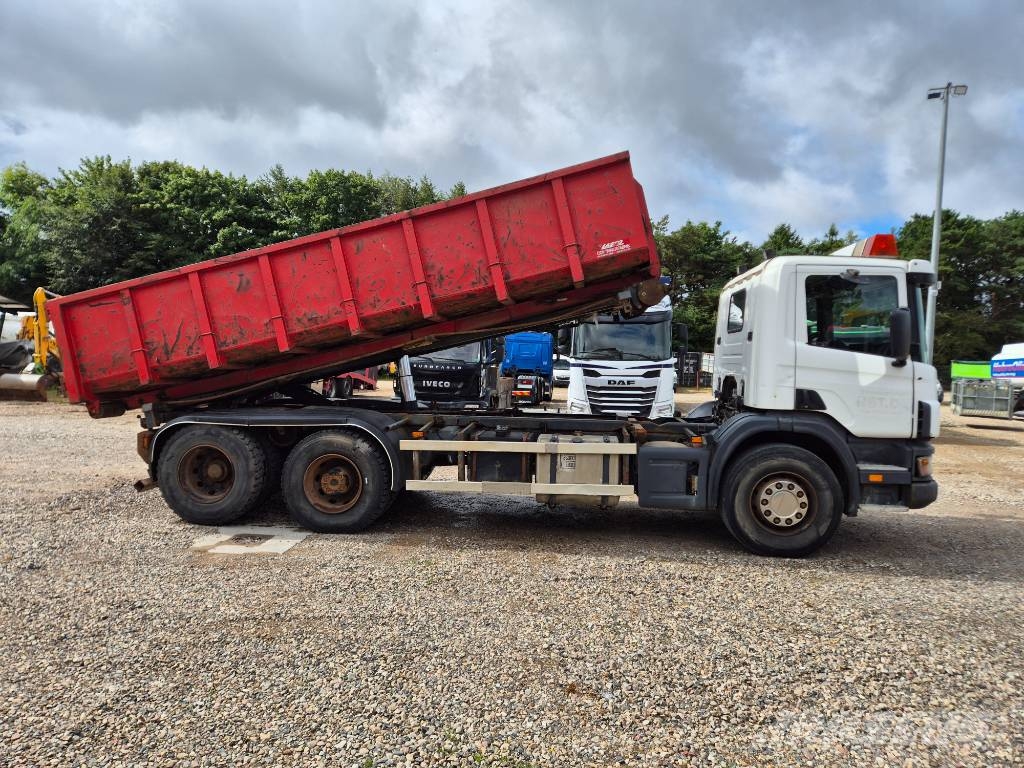 Scania 124C 6x2 //steel suspension /Hub reduction/ Robson Kipper