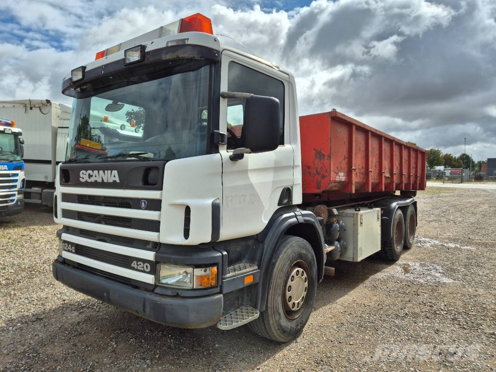 Scania 124C 6x2 //steel suspension /Hub reduction/ Robson Kipper