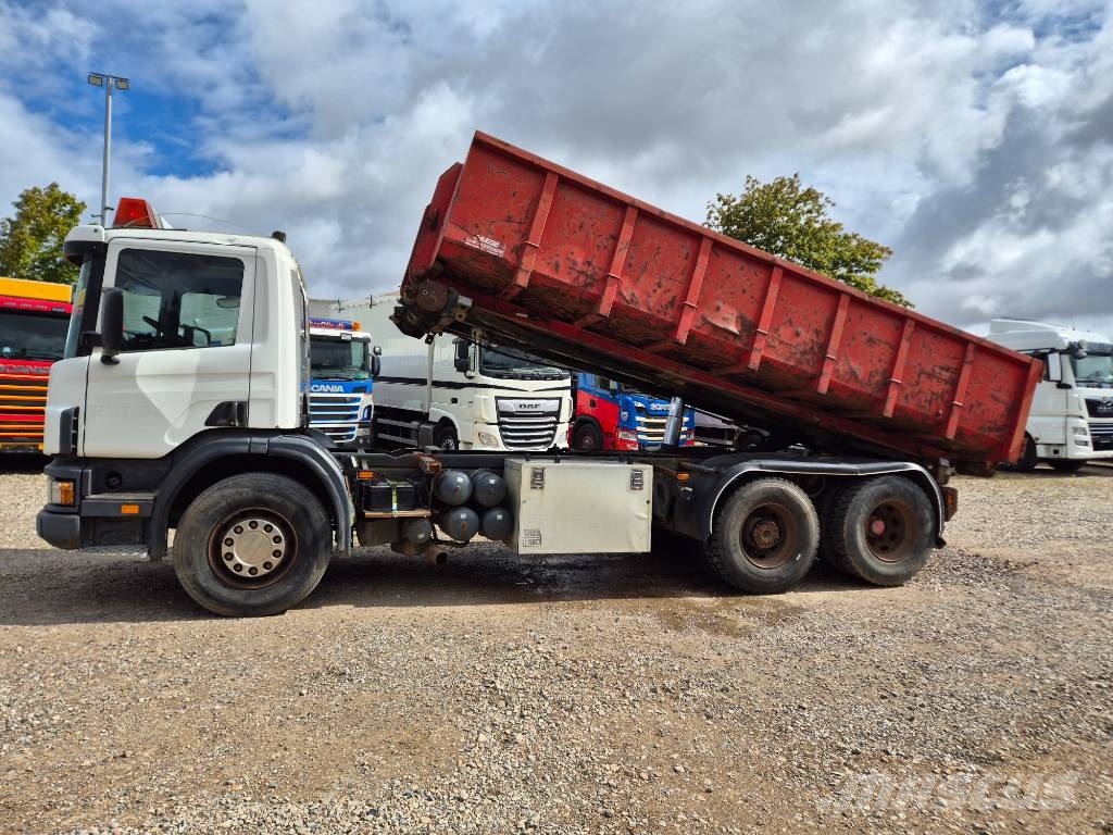 Scania 124C 6x2 //steel suspension /Hub reduction/ Robson Kipper