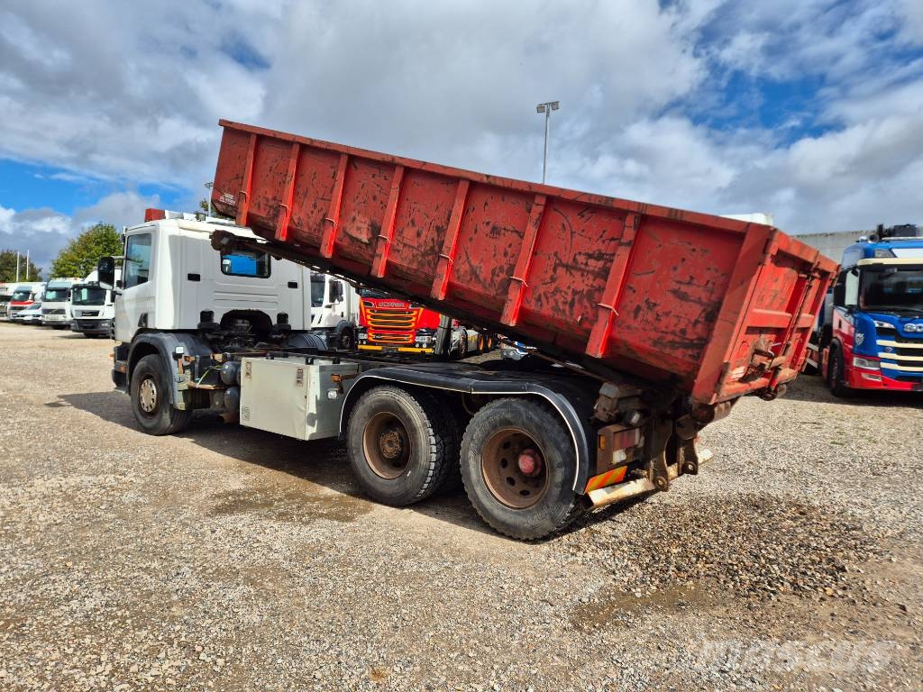 Scania 124C 6x2 //steel suspension /Hub reduction/ Robson Kipper
