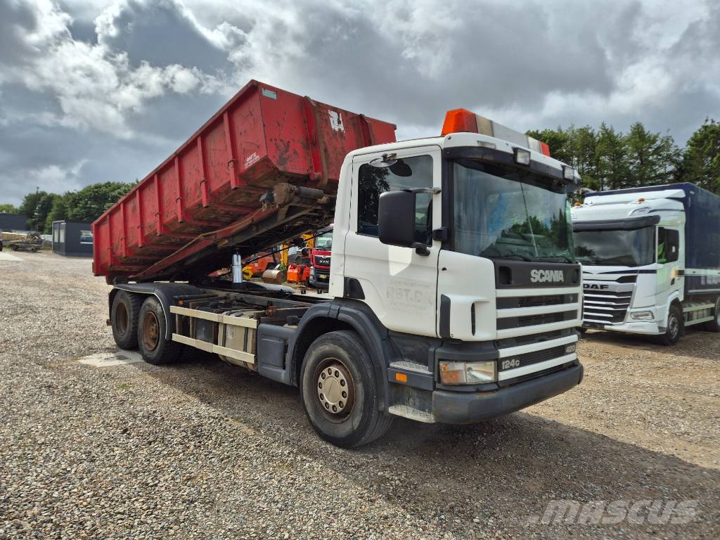 Scania 124C 6x2 //steel suspension /Hub reduction/ Robson Kipper