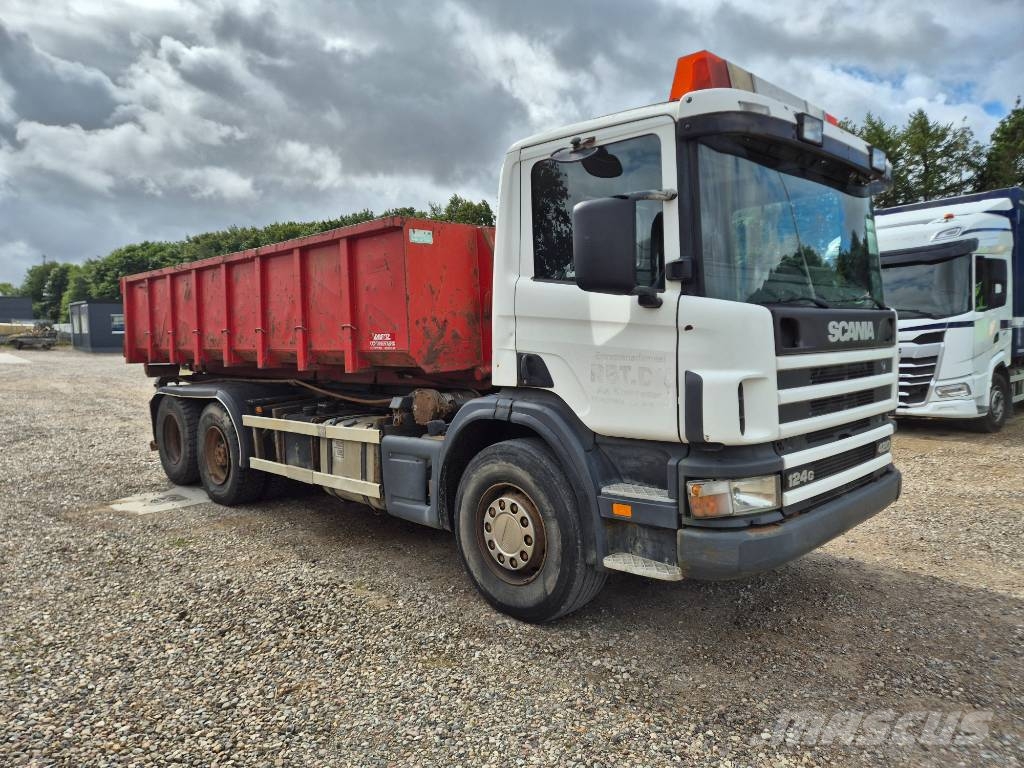 Scania 124C 6x2 //steel suspension /Hub reduction/ Robson Kipper