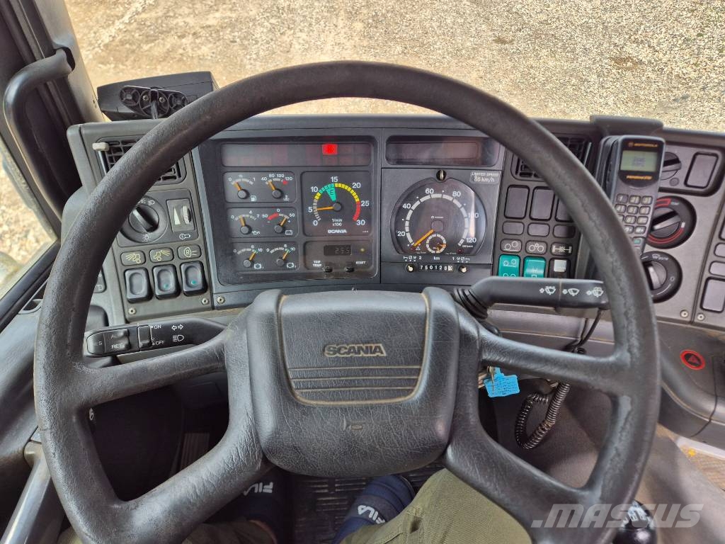 Scania 124C 6x2 //steel suspension /Hub reduction/ Robson Kipper