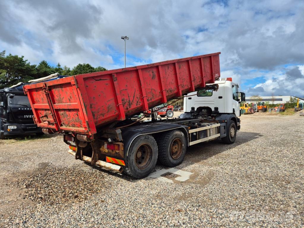 Scania 124C 6x2 //steel suspension /Hub reduction/ Robson Kipper