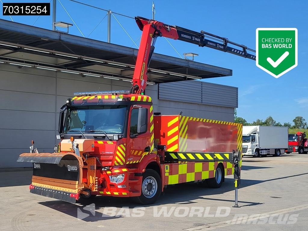 Mercedes-Benz Actros 1827 Actros 4X2 Fire truck Watertank for el Camiones plataforma