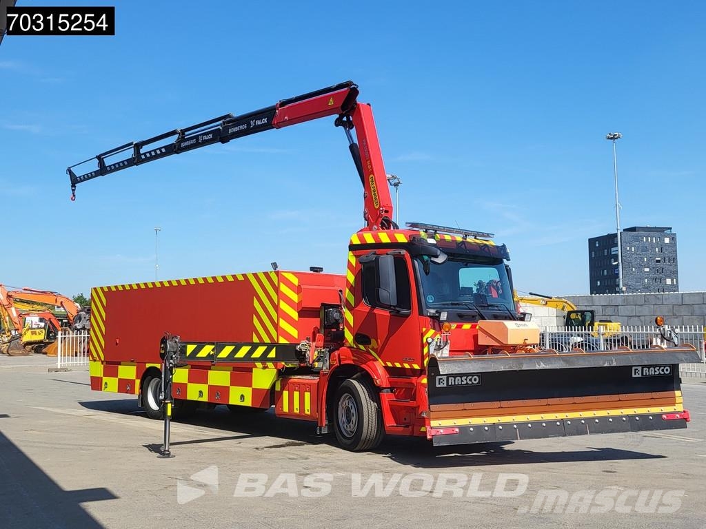 Mercedes-Benz Actros 1827 Actros 4X2 Fire truck Watertank for el Camiones plataforma