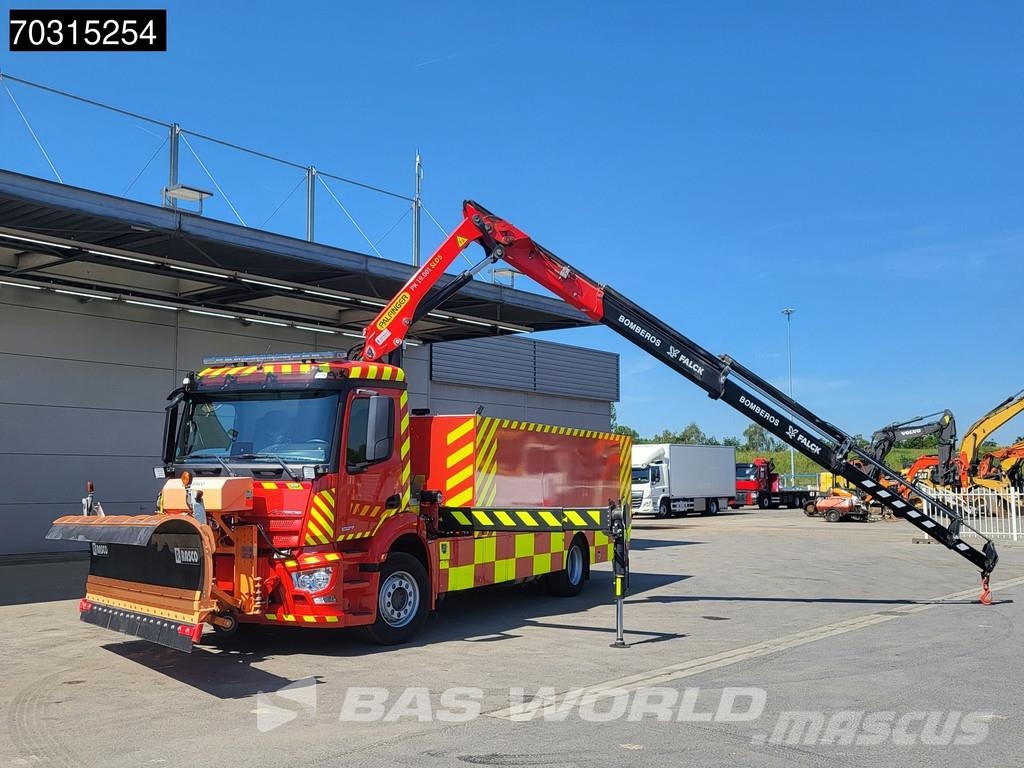 Mercedes-Benz Actros 1827 Actros 4X2 Fire truck Watertank for el Camiones plataforma
