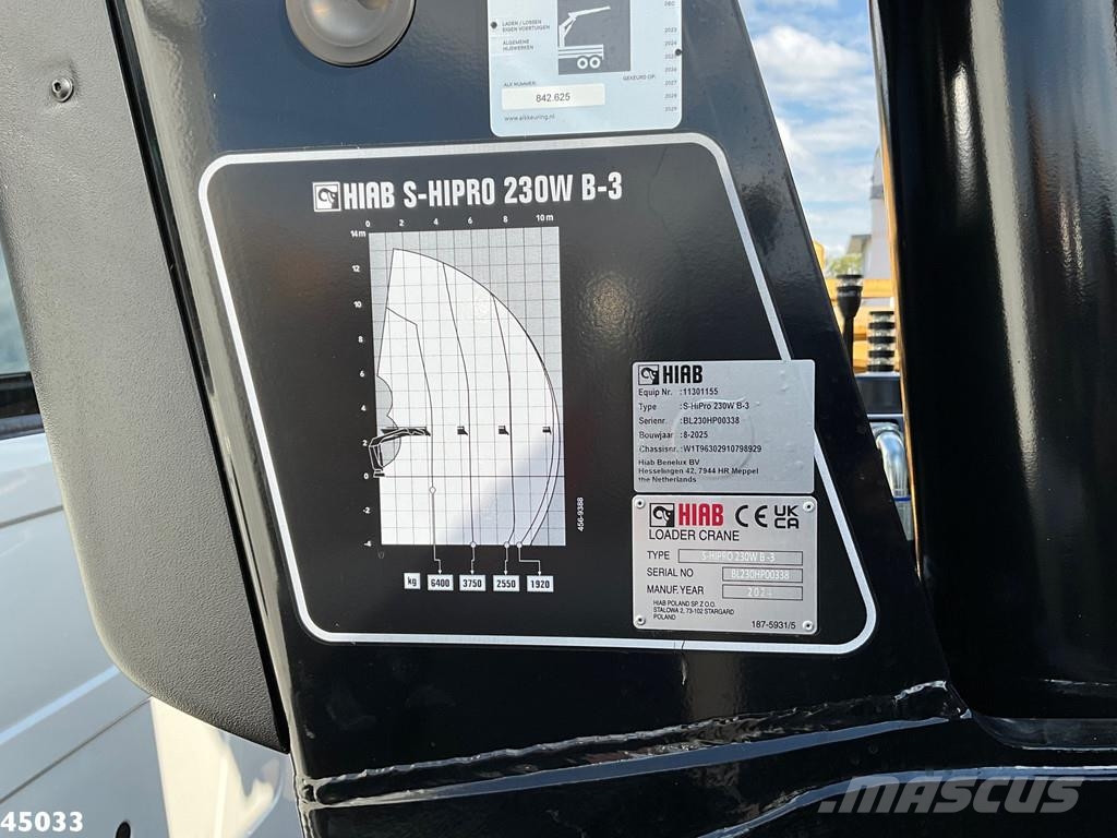 Mercedes-Benz Actros 2536 Hiab 23 Tonmeter laadkraan Jäteautot